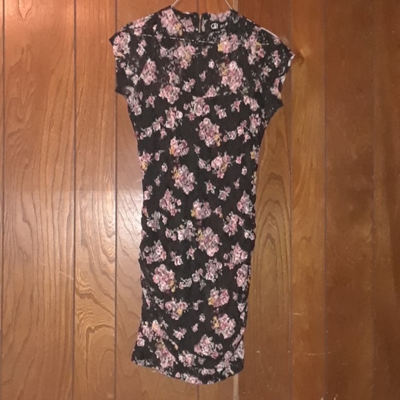 Flower print Bodycon dress - Picture 1 of 2